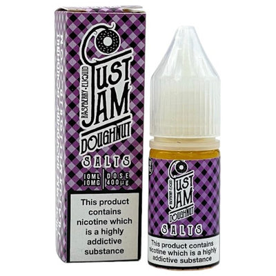 Raspberry Doughnut 10ml Nic Salt E-liquid by Just Jam | Best4vapes