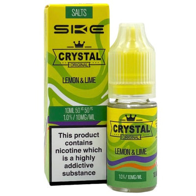 Lemon & Lime 10ml Nic Salt E-liquid by SKE Crystal | Best4vapes