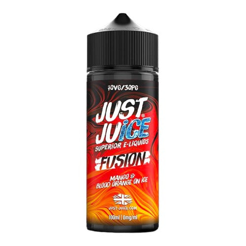 Mango & Blood Orange On Ice 100ml Short Fill E-liquid by Just Juice Fusion | Best4vapes