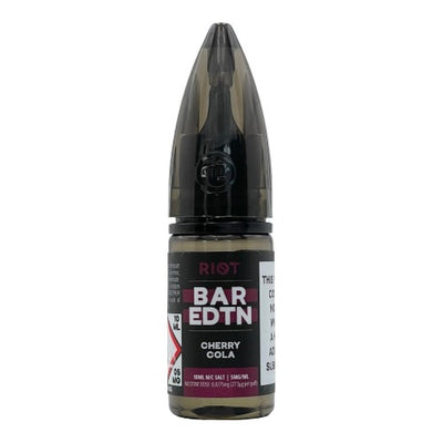 Cherry Cola 10ml Nic Salt E-liquid by Riot BAR EDITION | Best4vapes