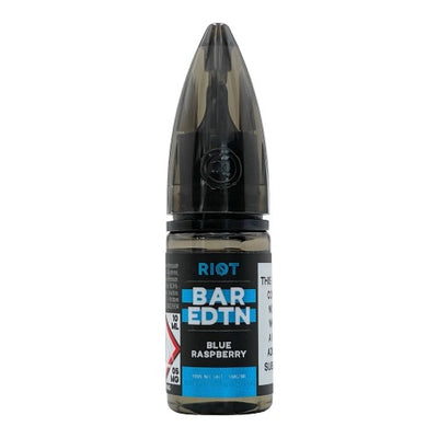 Blue Raspberry 10ml Nic Salt E-liquid by Riot BAR EDITION | Best4vapes