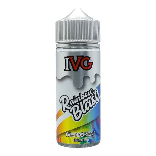 Rainbow Blast 100ml Short Fill E-liquid by IVG | Best4vapes