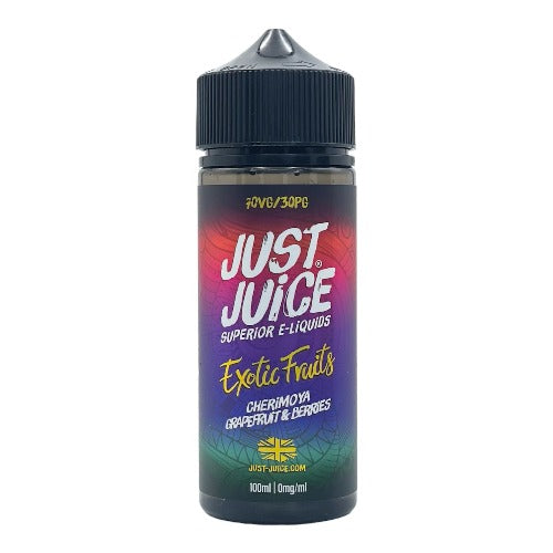 Cherimoya Grapefruit & Berries 100ml Short Fill E-liquid by Just Juice Exotic Fruits | Best4vapes