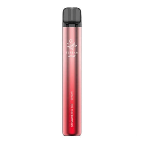 Elf Bar 600 V2 Disposable Vape | Strawberry Ice | Best4vapes