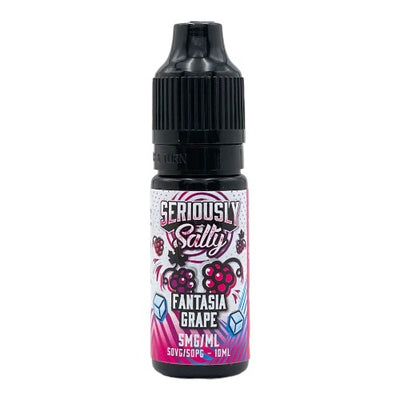 Fantasia Grape 10ml Nic Salt E-liquid by Doozy Seriously Fusionz | Best4vapes