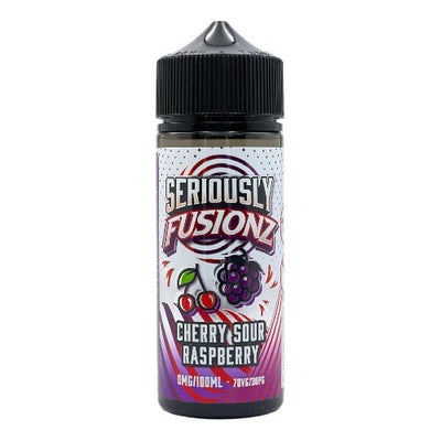 Cherry Sour Raspberry 100ml Short Fill E-liquid by Doozy Seriously Fusionz | Best4vapes
