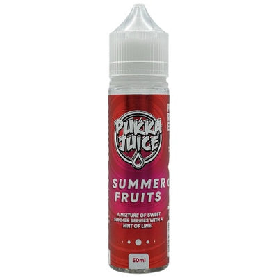 Summer Fruits Short Fill E-liquid by Pukka Juice | 50ml | Best4vapes