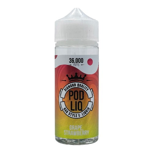 Grape Strawberry 80ml Short Fill E-liquid by Riot Pod Liq | Best4vapes