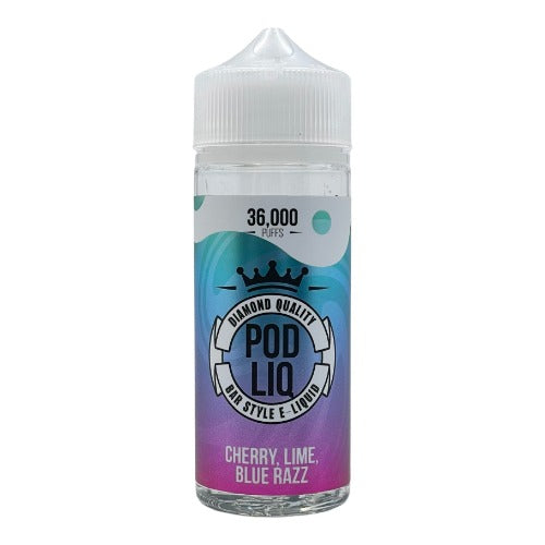 Cherry Lime Blue Razz 80ml Short Fill E-liquid by Riot Pod Liq | Best4vapes