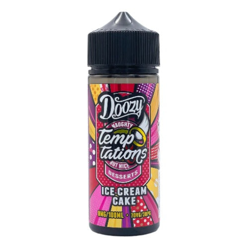 Ice Cream Cake 100ml Short Fill E-liquid by Doozy Temptations | Best4vapes