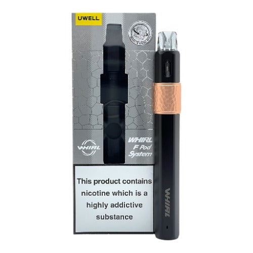 Uwell Whirl F Pod Vape Kit | Black | Best4vapes