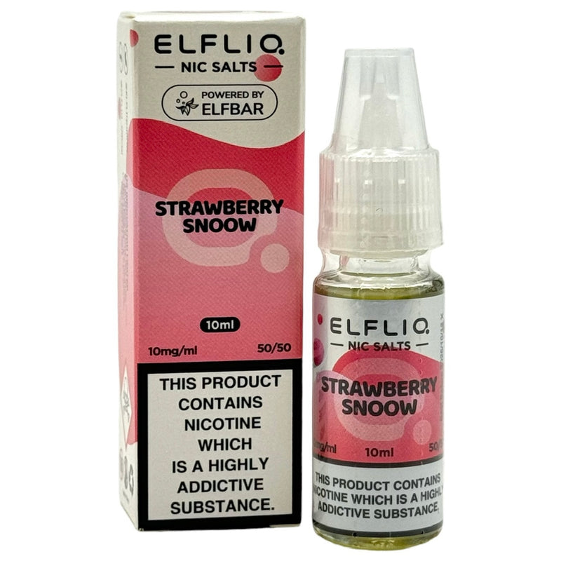 Strawberry Snoow 10ml Nic Salt E-liquid by Elf Bar ELFLIQ
