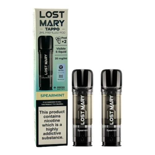 Lost Mary Tappo Prefilled Pods | Spearmint | Best4vapes