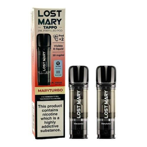 Lost Mary Tappo Prefilled Pods | Maryturbo | Best4vapes