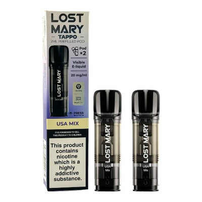 Lost Mary Tappo Prefilled Pods | USA Mix | Best4vapes