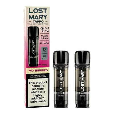 Lost Mary Tappo Prefilled Pods | Mix Berries | Best4vapes