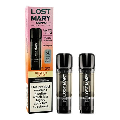 Lost Mary Tappo Prefilled Pods | Cherry Cola | Best4vapes