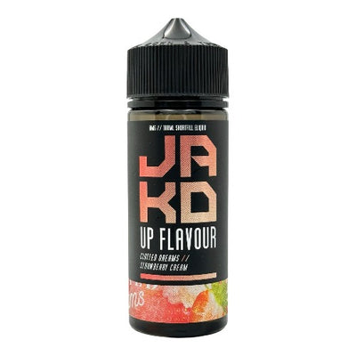 Strawberry Cream 100ml Short Fill E-liquid by JAK'D | Best4vapes