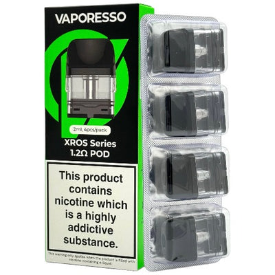 Vaporesso XROS Replacement Pods 1.2ohm | 2ml | 4 Pack | Best4vapes