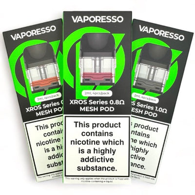 Vaporesso XROS Series Replacement Pods | 2ml | 4 Pack | Best4vapes