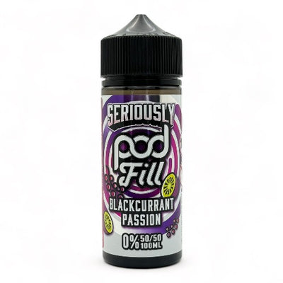 Blackcurrant Passion 100ml Short Fill E-liquid by Seriously Pod Fill | Best4vapes