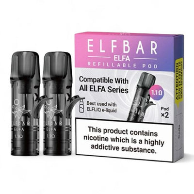 Elf Bar Elfa and Elfa Pro Refillable Pods | Best4vapes