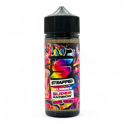 Super Rainbow 100ml Short Fill E-liquid by Strapped Reloaded | Best4vapes