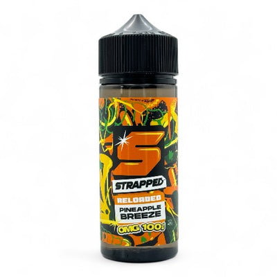 Pineapple Breeze 100ml Short Fill E-liquid by Strapped Reloaded | Best4vapes