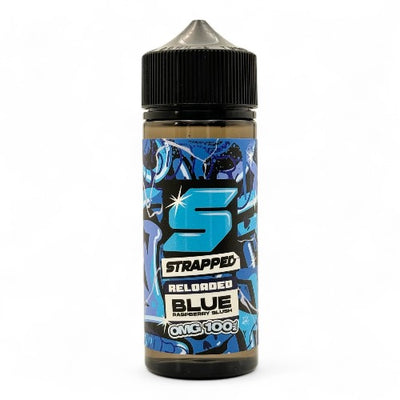Blue Raspberry Slush 100ml Short Fill E-liquid by Strapped Reloaded | Best4vapes