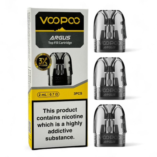 VooPoo Argus Top Fill Cartridge Pods | 8.99 - Best4vapes Best4Vapes VooPoo Argus Top Fill Cartridge Pods | 8.99 - Best4vapes Best4Vapes