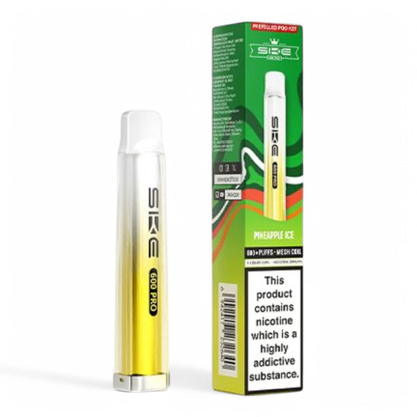 SKE 600 Pro Prefilled Pod Vape Kit | Pineapple Ice | Best4vapes