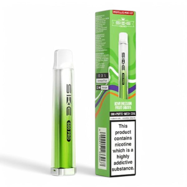 SKE 600 Pro Prefilled Pod Vape Kit | Kiwi Passion Fruit Guava | Best4vapes