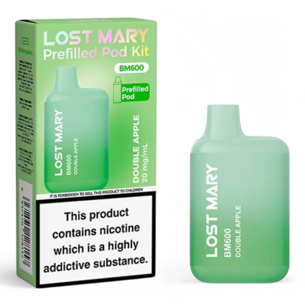 Lost Mary BM600 Prefilled Pod Kit | Double Apple | Best4vapes
