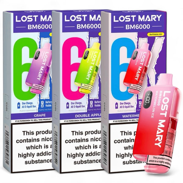 Lost Mary BM6000 Disposable Vape Kit | Best4vapes