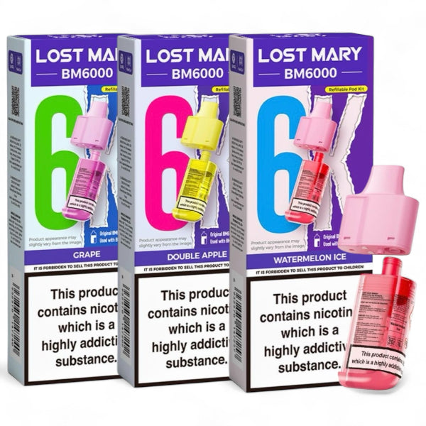 Lost Mary BM6000 Refill Pod Pack | Best4vapes