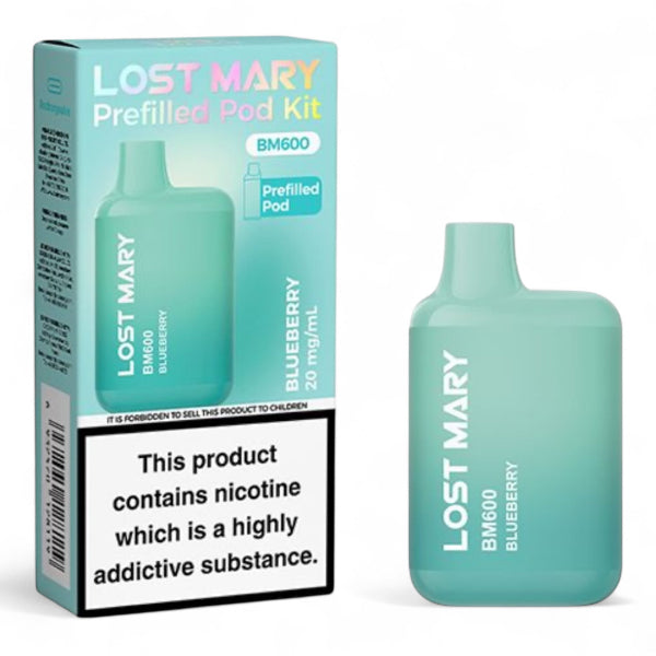 Lost Mary BM600 Prefilled Pod Kit | Blueberry | Best4vapes