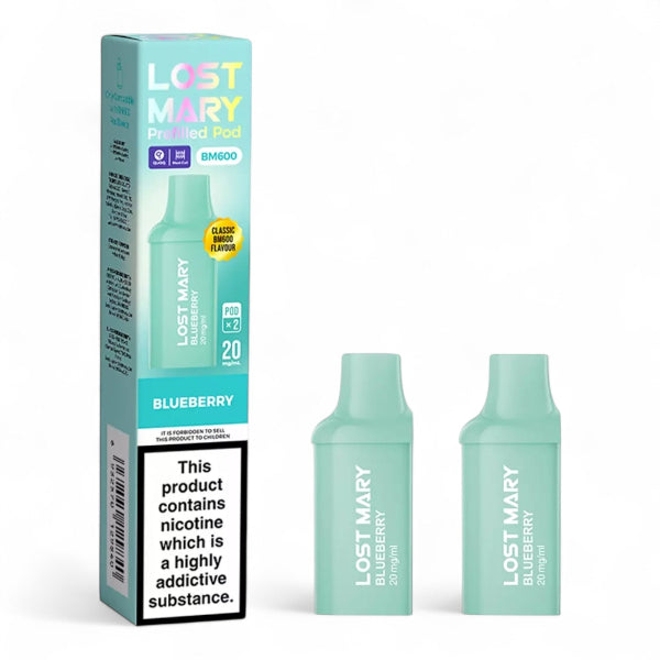 Lost Mary BM600 Prefilled Pods | Blueberry | Best4vapes