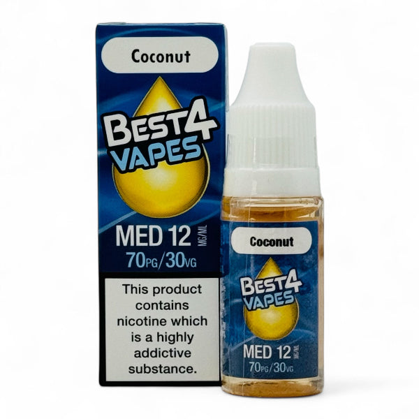 Coconut High PG E-Liquid by Best4ecigs (10ml) - Best4vapes