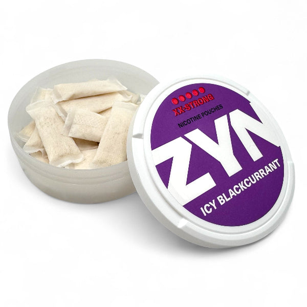 Icy Blackcurrant Nicotine Pouches By ZYN | Best4vapes