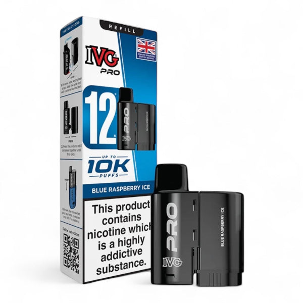IVG Pro Refill Pod Pack | Blue Raspberry Ice | Best4vapes