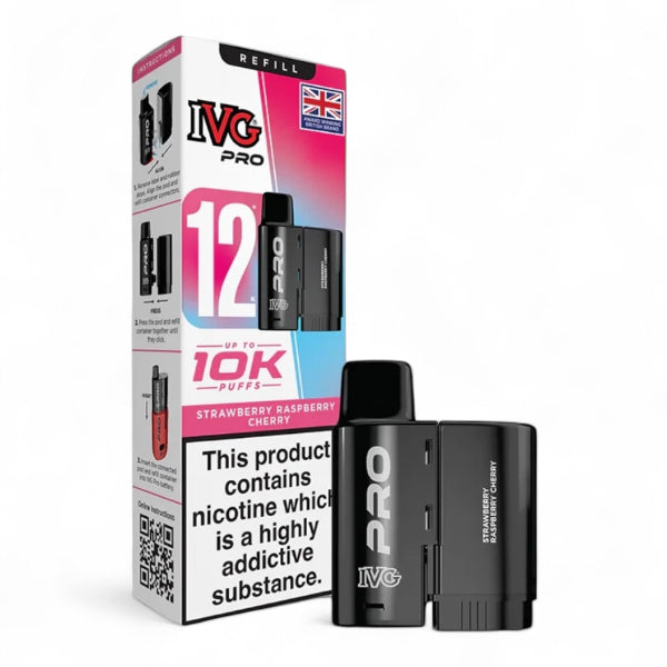 IVG Pro Refill Pod Pack | Strawberry Raspberry Cherry | Best4vapes