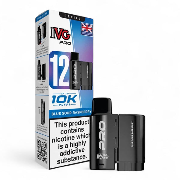 IVG Pro Refill Pod Pack | Blue Sour Raspberry | Best4vapes