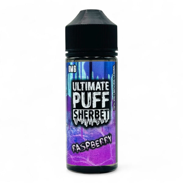 Sherbet Raspberry 100ml Short Fill e-liquid by Ultimate Puff | Best4vapes