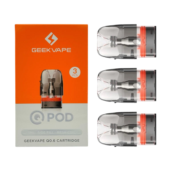 GeekVape Q Cartridge Pod | 0.6ohm | 3ml | Best4vapes
