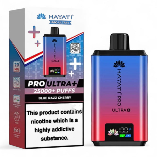 Hayati Pro Ultra Plus 25000 Vape Kit | Blue Razz Cherry | Best4vapes