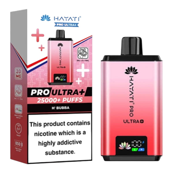 Hayati Pro Ultra Plus 25000 Vape Kit | H' Bubba | Best4vapes