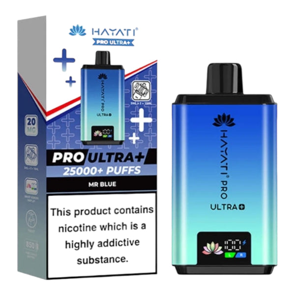 Hayati Pro Ultra Plus 25000 Vape Kit | Mr Blue | Best4vapes