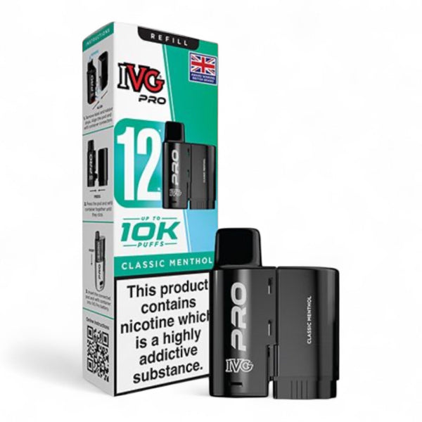 IVG Pro Refill Pod Pack | Classic Menthol | Best4vapes
