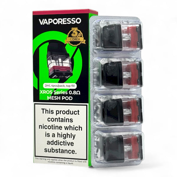 Vaporesso XROS Corex 3.0 Replacement Pods | 0.8ohm | Best4vapes