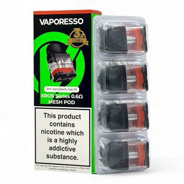Vaporesso XROS Corex 3.0 Replacement Pods | 0.6ohm | Best4vapes